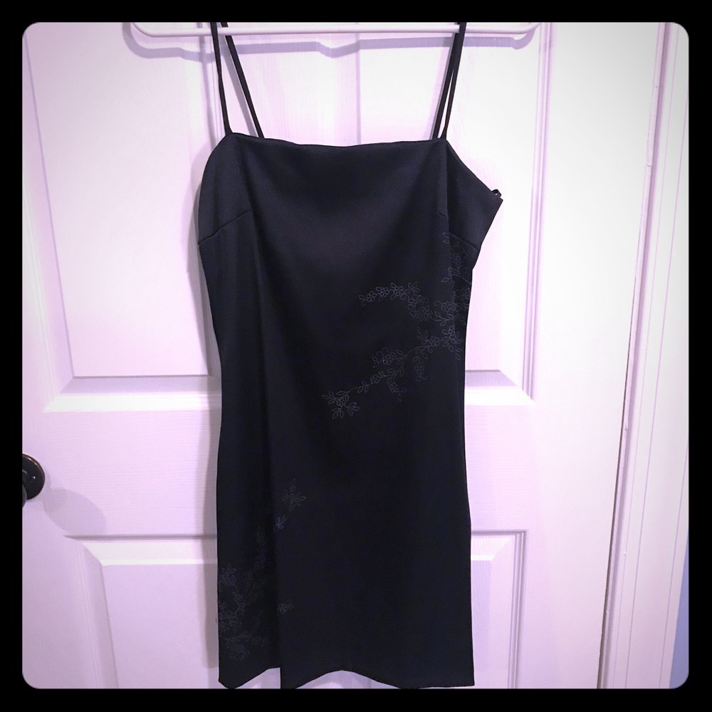 Little black dress with glittery Embellishing